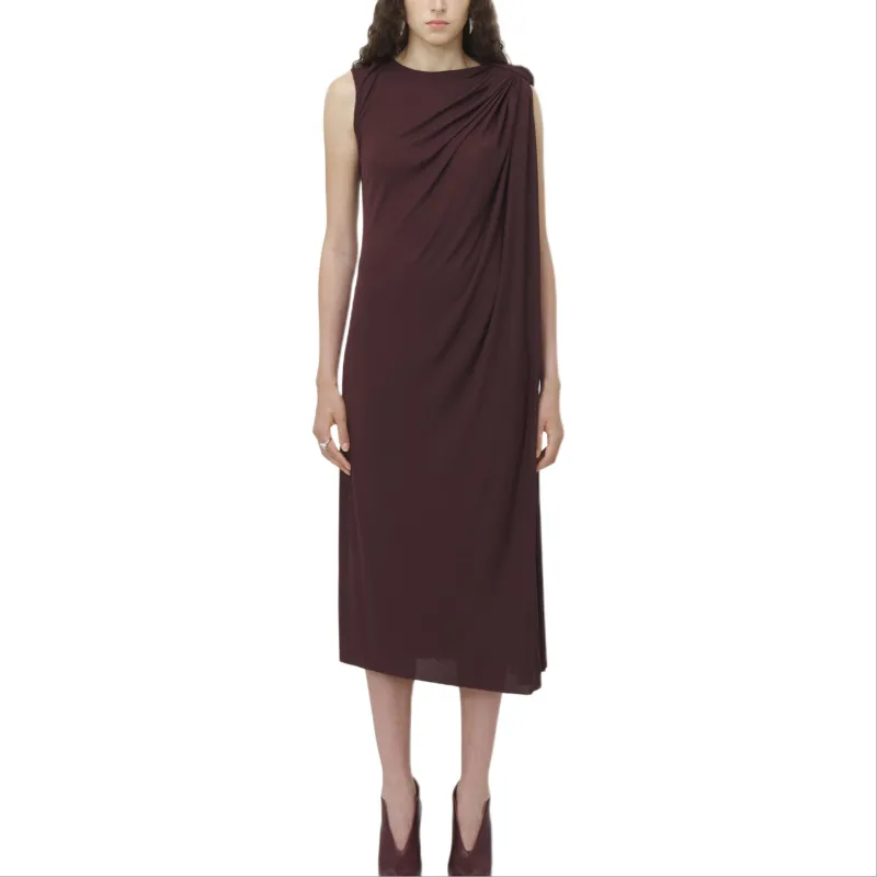 McQ Alexander McQueen Sleeveless Dress Women's Red-1