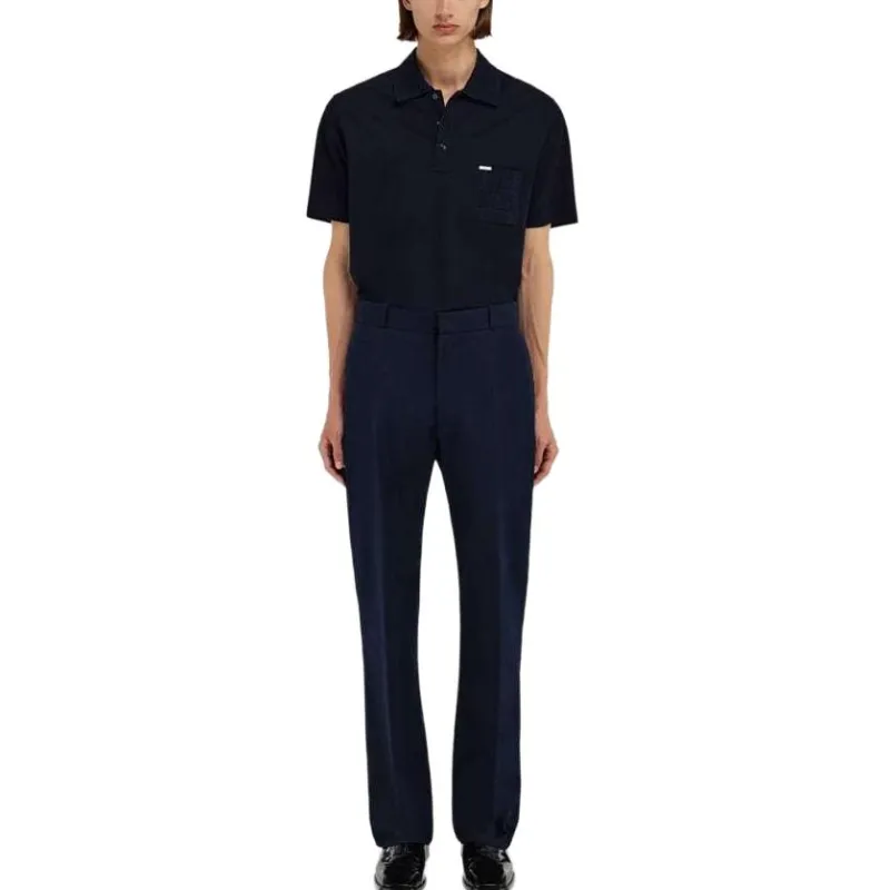 Ferragamo Organic Cotton Trousers-1