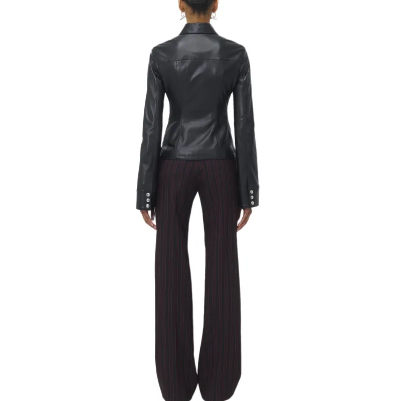 McQ Alexander McQueen Leather Shirt-4