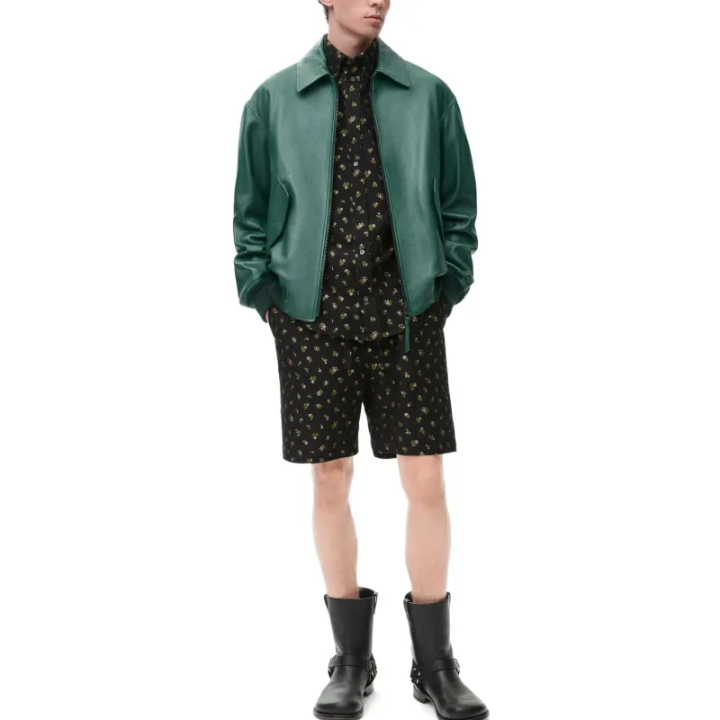 LOEWE FW24 Jackets Coats Men's Green-1
