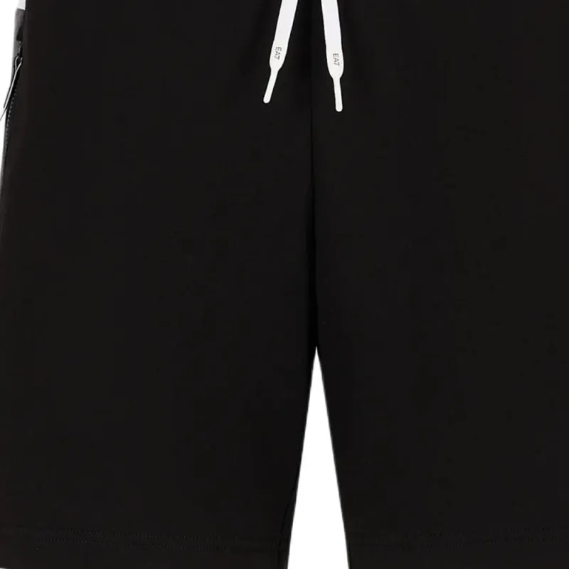 EMPORIO ARMANI EA7 SS24 Casual Shorts Men's Black-4
