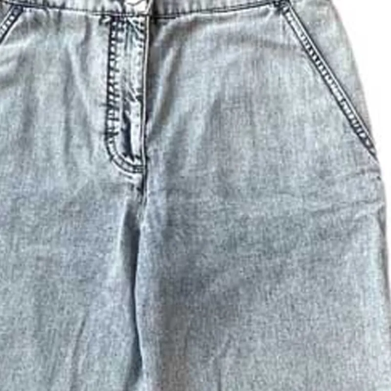 CHANEL Jeans Women's Light Blue-4