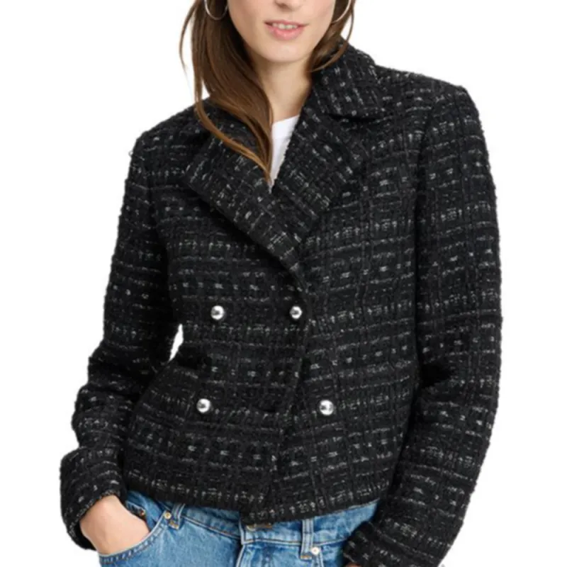 Kate Spade FW24 Jackets Coats Women's Black-2