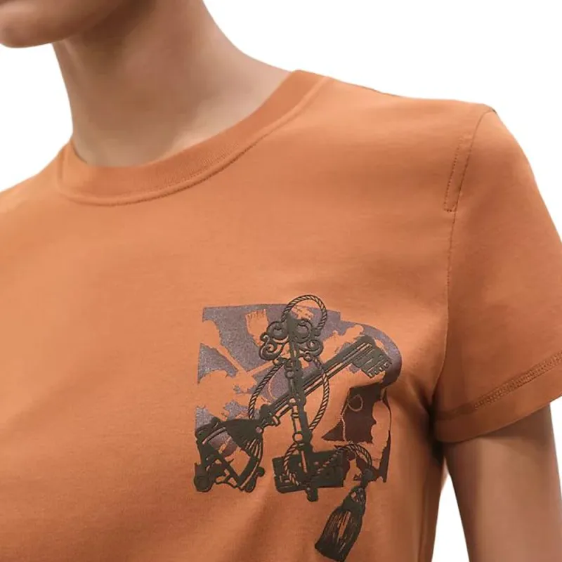 HERMES T-Shirts Women's Orange-2