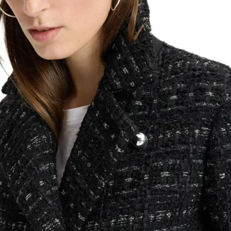 Kate Spade FW24 Jackets Coats Women's Black-3