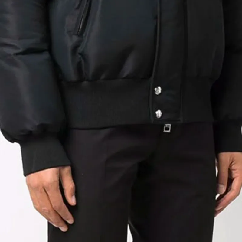 McQ Alexander McQueen Zipped Hooded Puffer Jacket-7