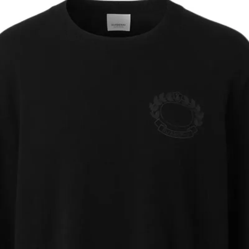 Burberry Oak Leaf Crest Wool Jumper-4