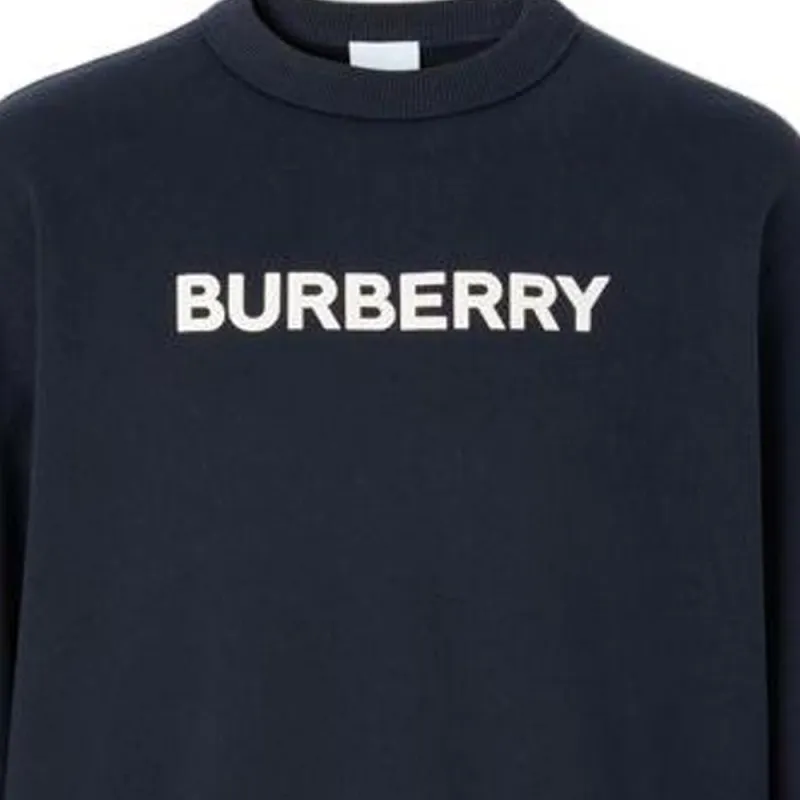 Burberry Burlow Logo Crew Sweater-5
