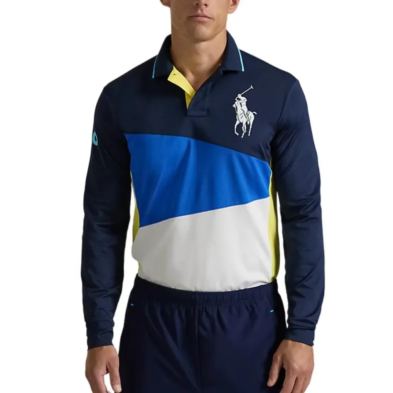 Polo Ralph Lauren Australia Tennis Open Commemorative Capsule Collection Polo Shirt Men's Multicolor-2