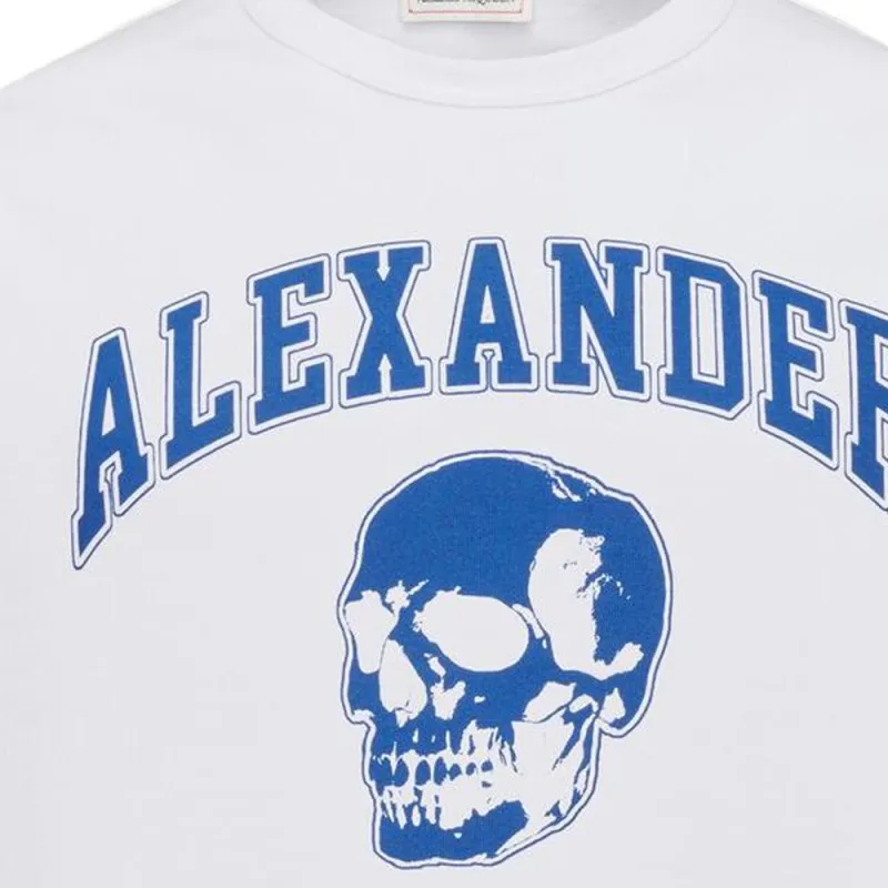 Alexander McQueen Graphic Printed Crewneck T Shirt-5