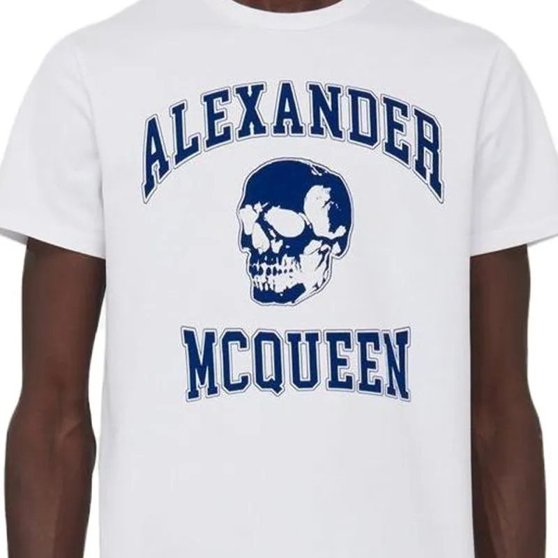 Alexander McQueen Graphic Printed Crewneck T Shirt-7