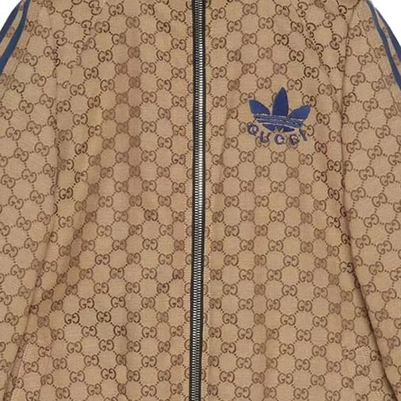 GUCCI x Adidas Originals SS23 Jackets & Coats Men's Brown-6