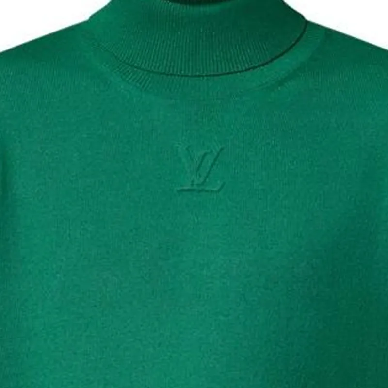 LOUIS VUITTON 1AGIIL Lv Embossed Cashmere Turtle Neck-2