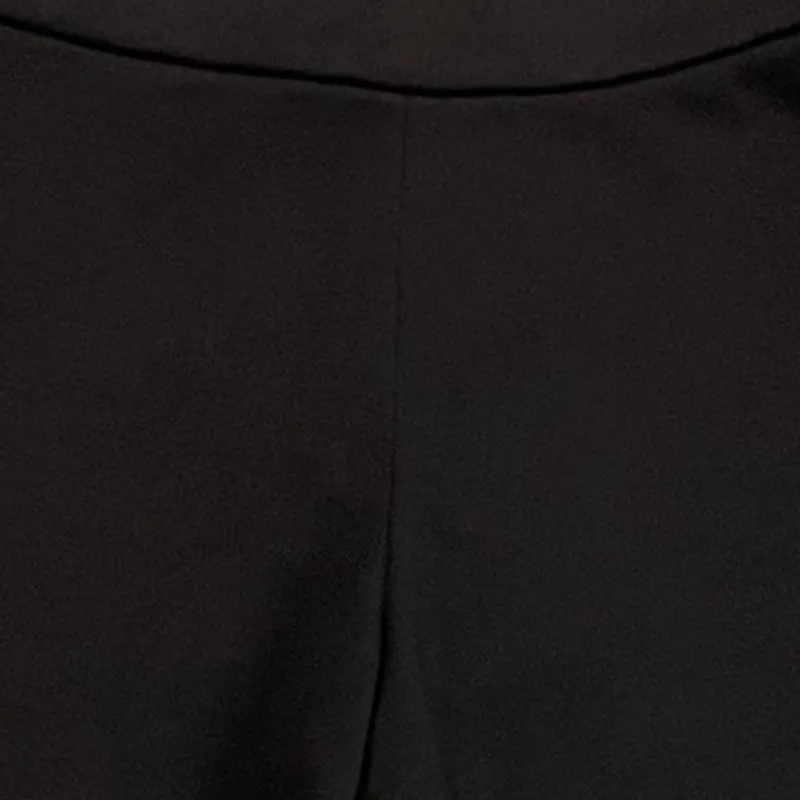 CHANEL Casual Pants Women's Black-4