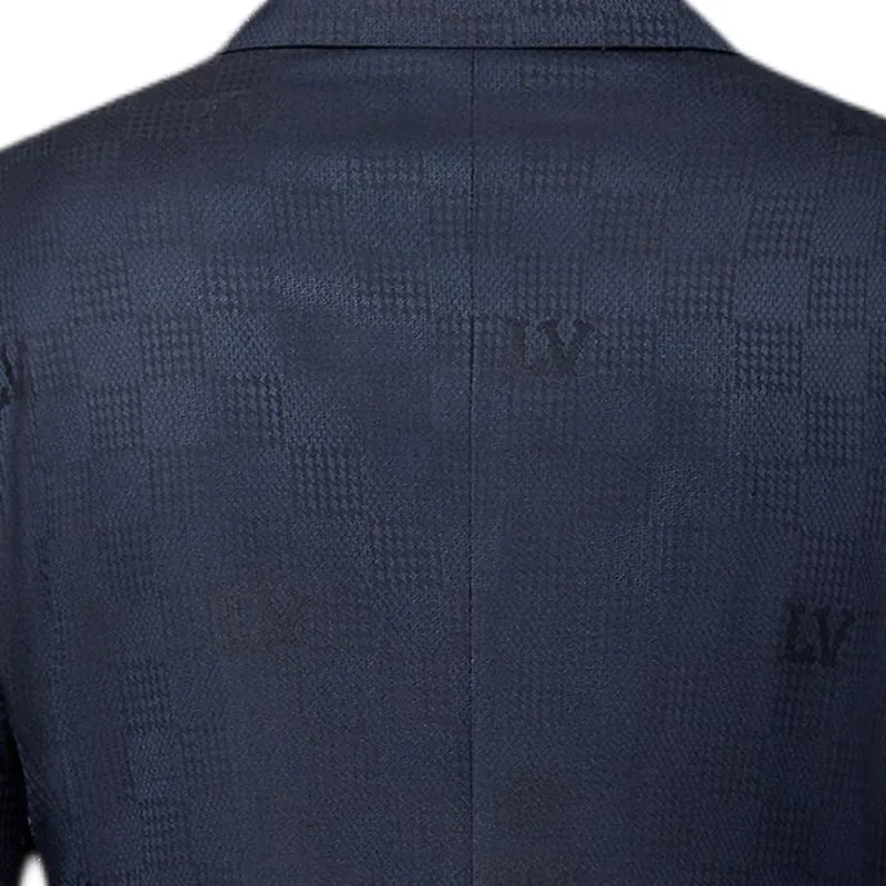 LOUIS VUITTON Single Breasted Wool Pont Neuf Jacket-3