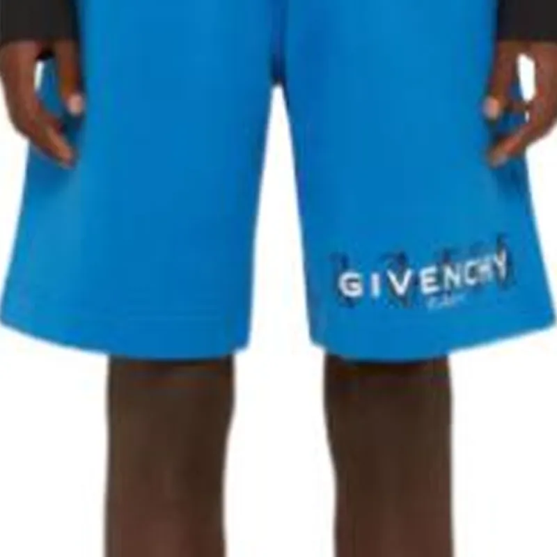 Givenchy X Josh Smith 4G Reaper Reverse Logo Bermuda Shorts-5