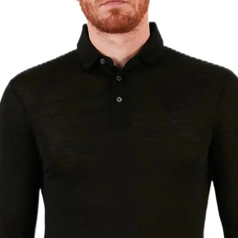 EMPORIO ARMANI Polo Shirt Men's Black-5