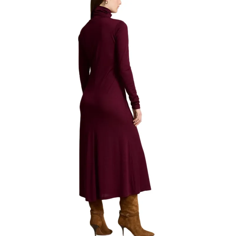 Polo Ralph Lauren Long-Sleeved Dresses Women's Purple-2