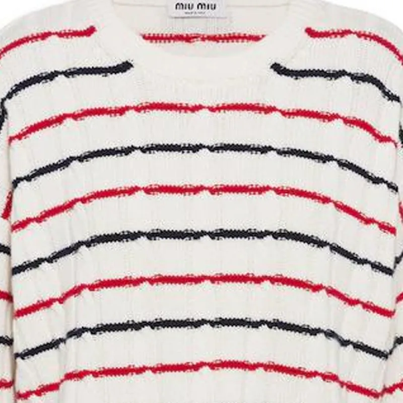 MIU MIU FW22 Sweater Women's Multicolor-6