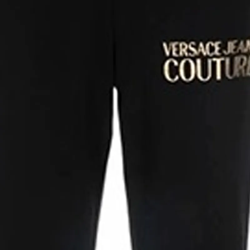 VERSACE JEANS COUTURE SS22 Sweatpants Women's Black-6