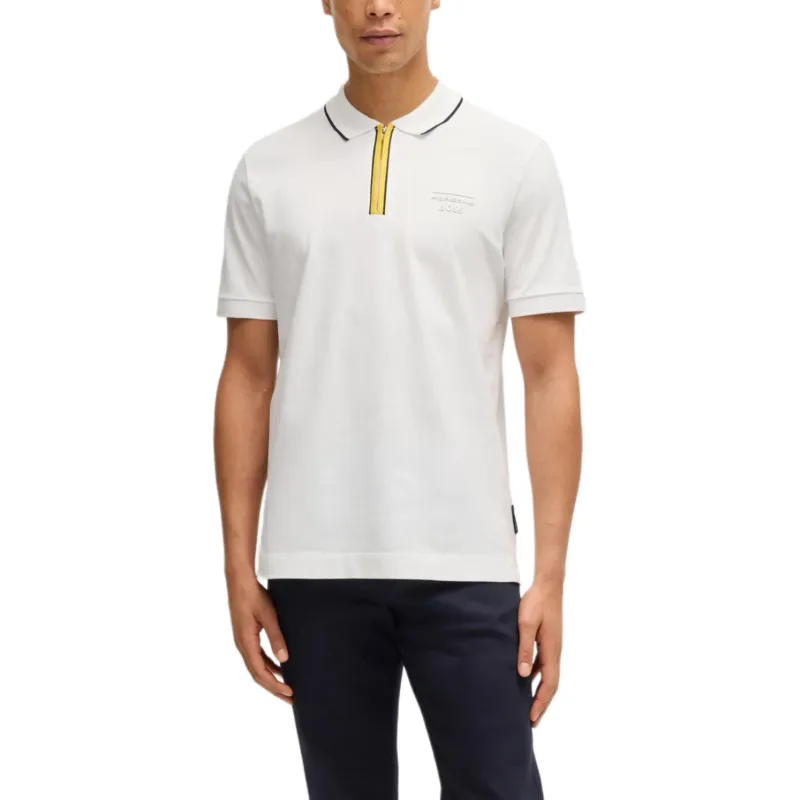 HUGO BOSS Polo Shirt Men's White-1