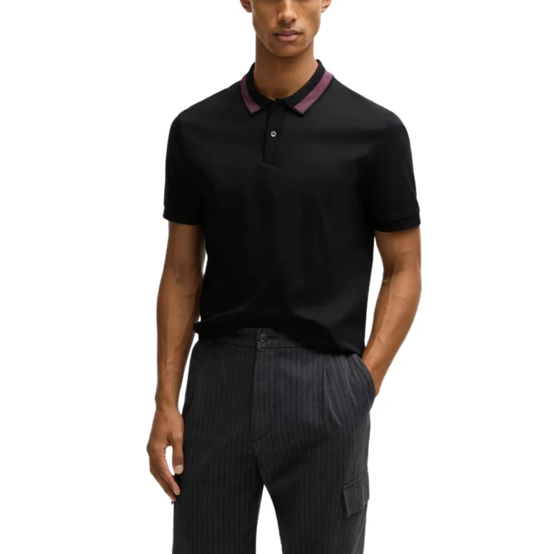 HUGO BOSS Polo Shirt Men's Black-1