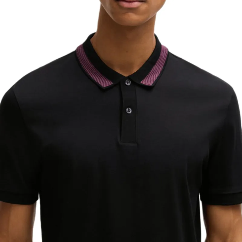 HUGO BOSS Polo Shirt Men's Black-4