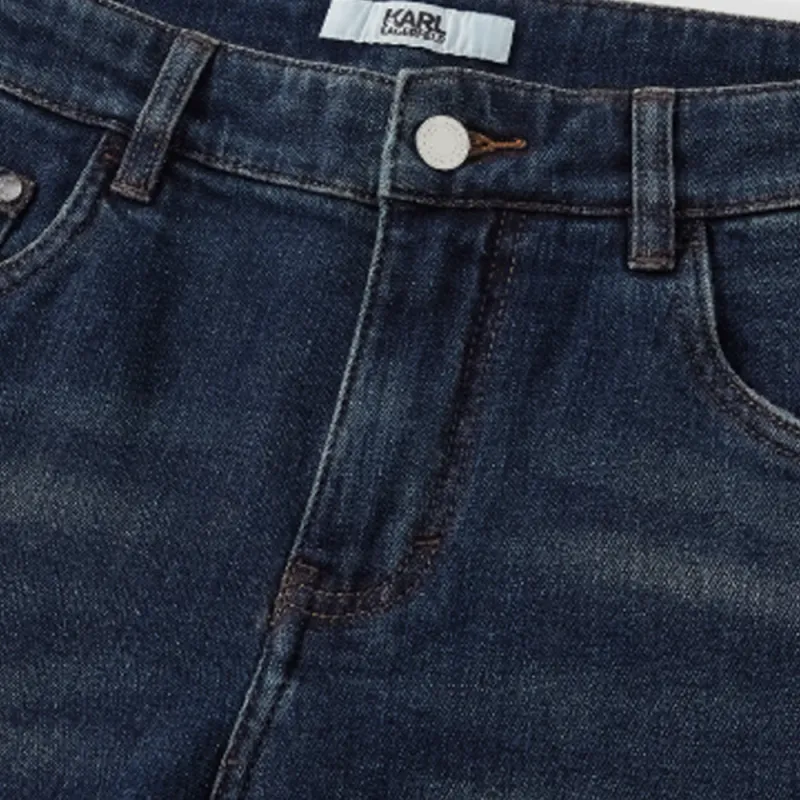 KARL LAGERFELD FW24 Jeans Men's Blue-2