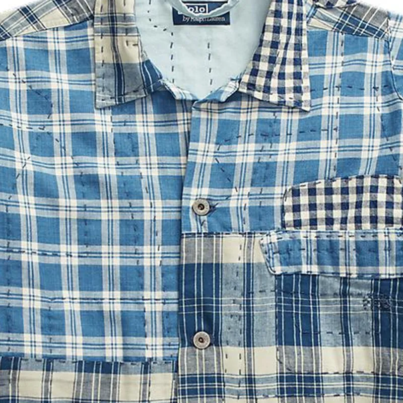Polo Ralph Lauren Patchwork Cotton Shirt-5