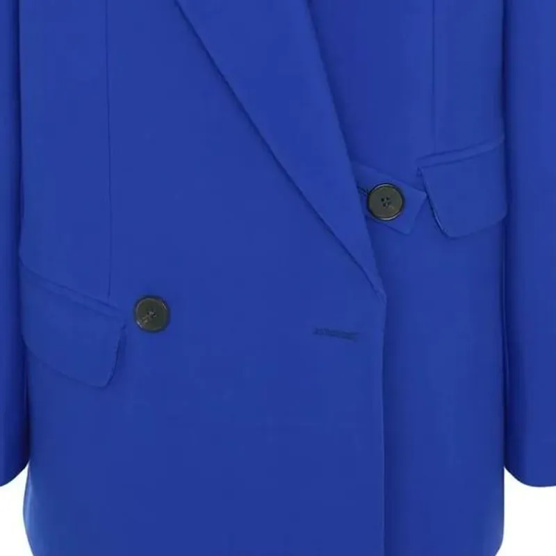 Alexander McQueen Asymmetric Double Breasted Tailored Blazer-4