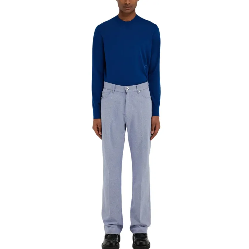 Ferragamo Straight Leg Trousers-1