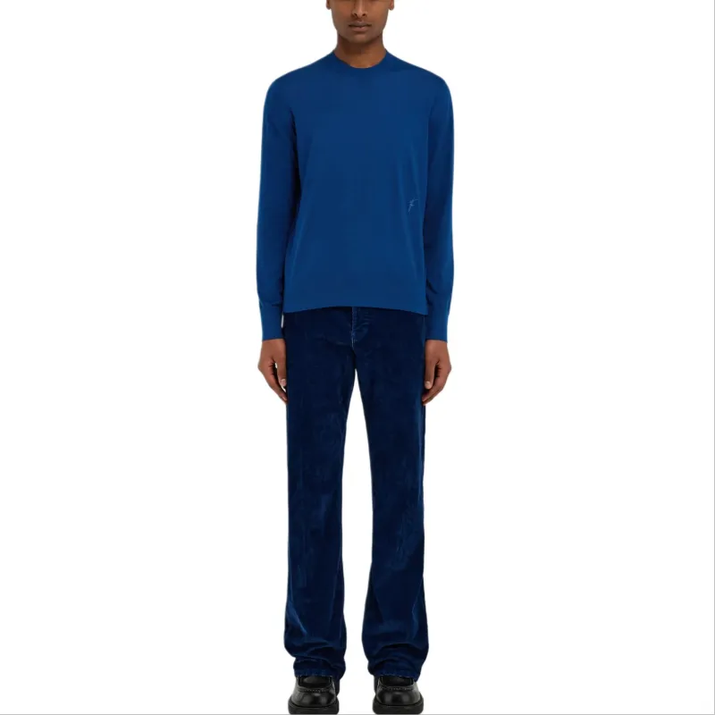 Ferragamo Logo embroidered Jumper-1