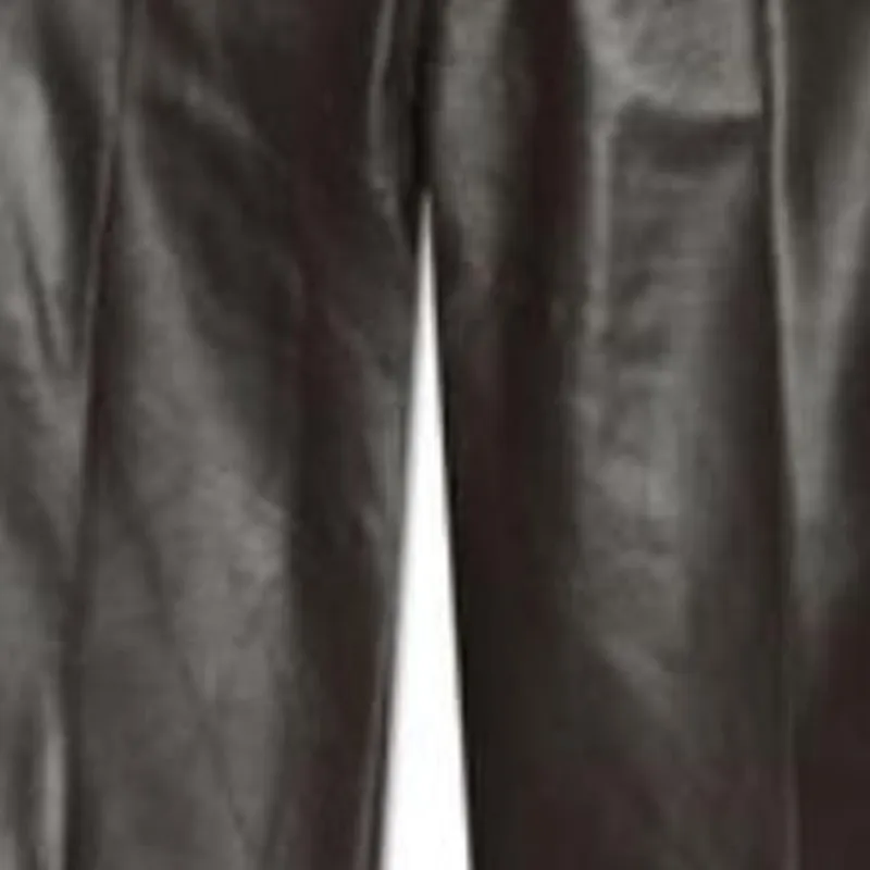 Bottega Veneta Leather Trousers-5