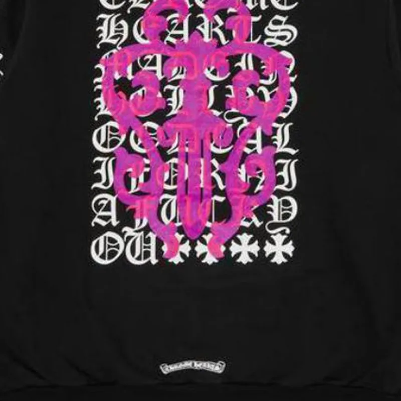Chrome Hearts Eye Chart Dagger Zip Up Hoodie-4