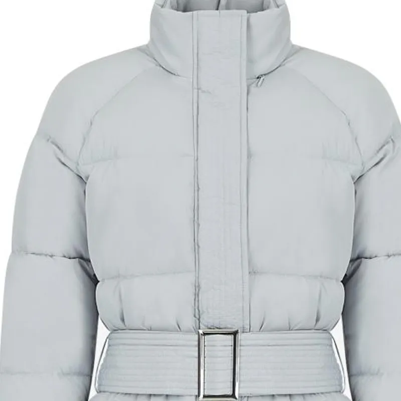 ARMANI EXCHANGEAE Puffer Jacket Women's Gray-4