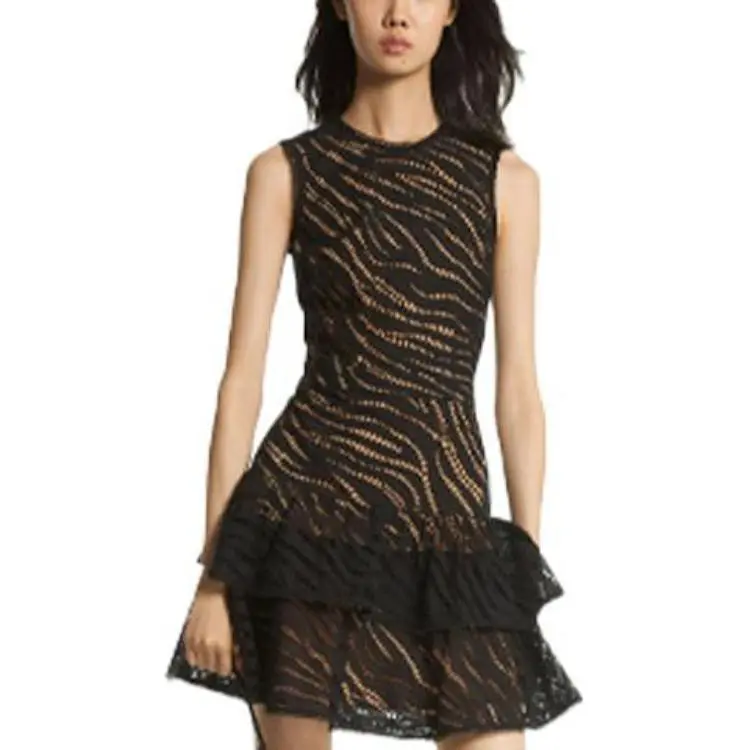 MICHAEL KORS Sleeveless Dresses Women's Black-1