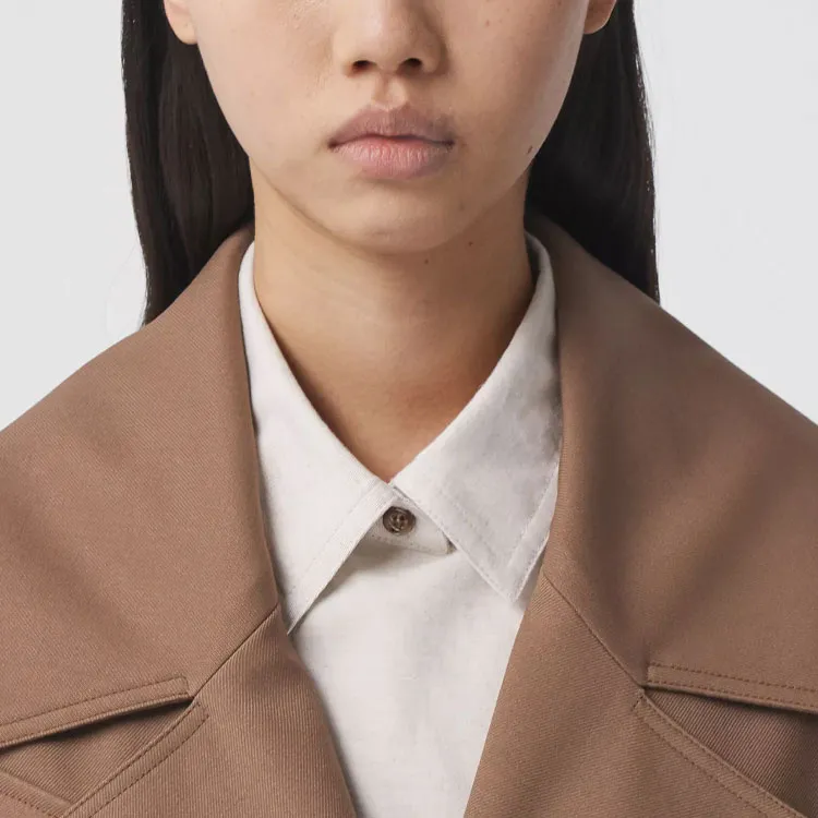 Burberry Coats Women's Beige-7