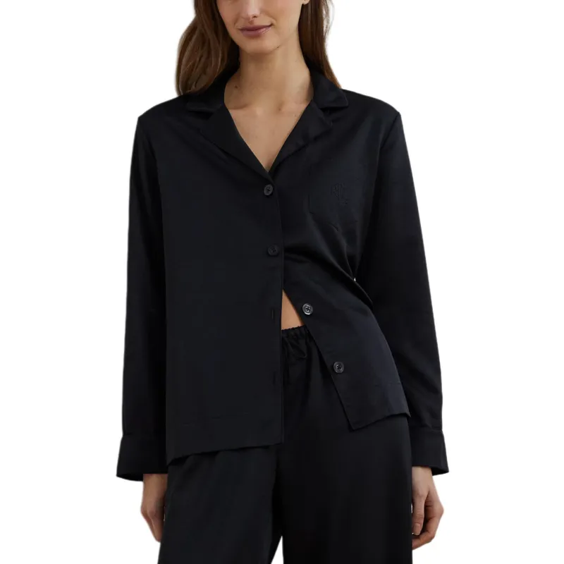 Polo Ralph Lauren Pajama Set Women's Black-3