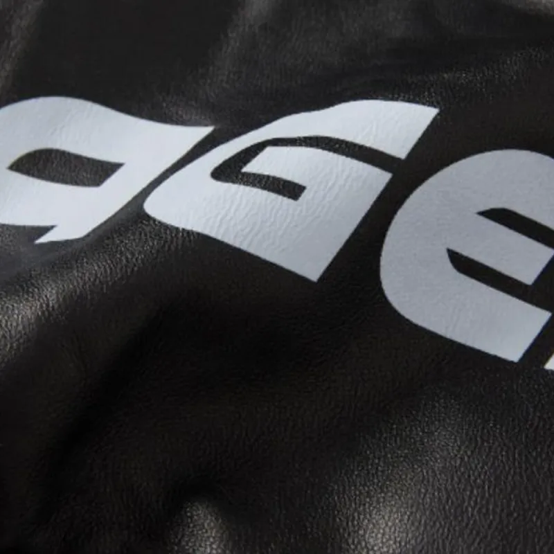 KARL LAGERFELD FW24 Leather Jacket Men's Black-2