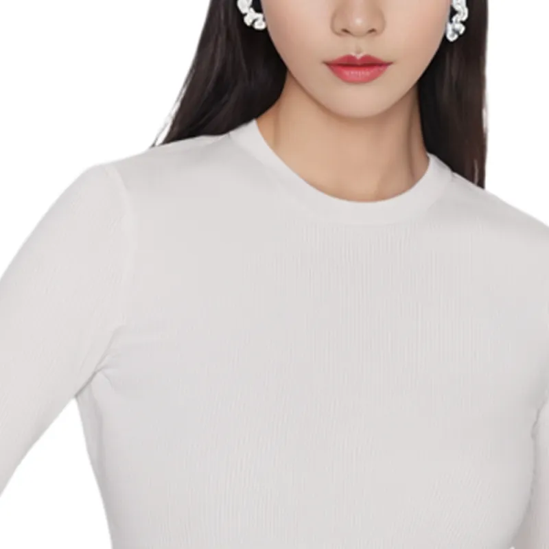 LOUIS VUITTON Sweater Women's Gray White-4