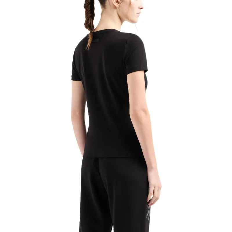 EMPORIO ARMANI EA7 Regular T Shirt Women's Black-2