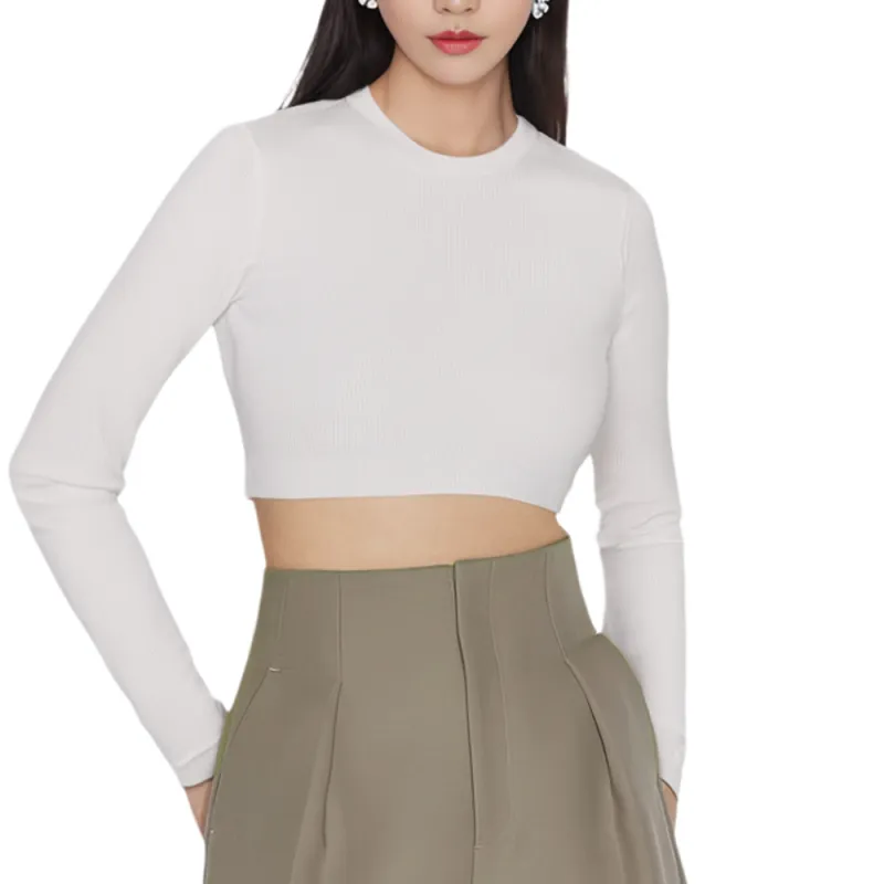 LOUIS VUITTON Sweater Women's Gray White-3