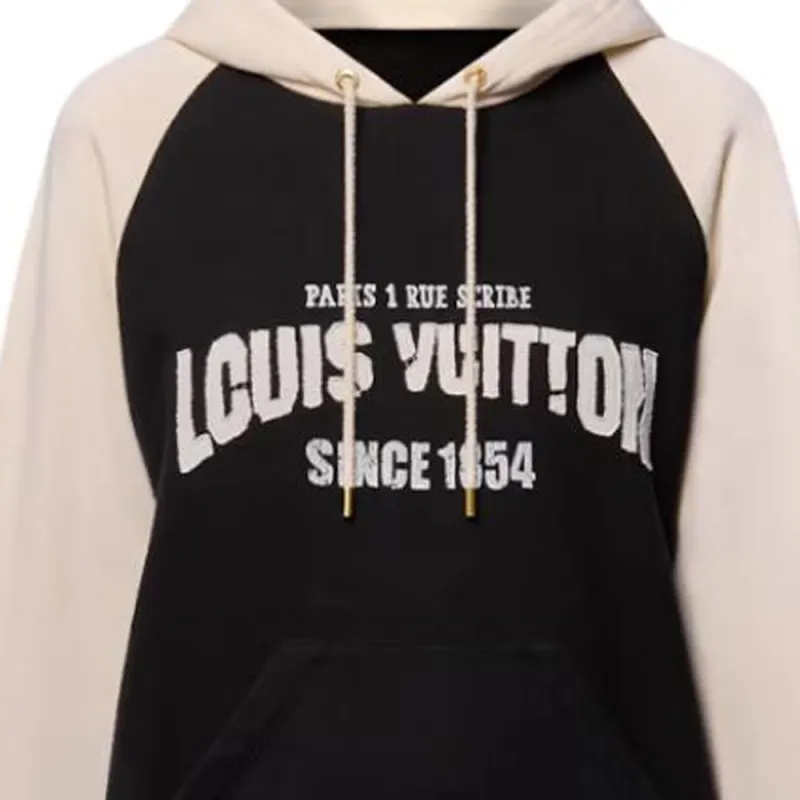 LOUIS VUITTON SS25 Sweatshirt Women's Black White-3