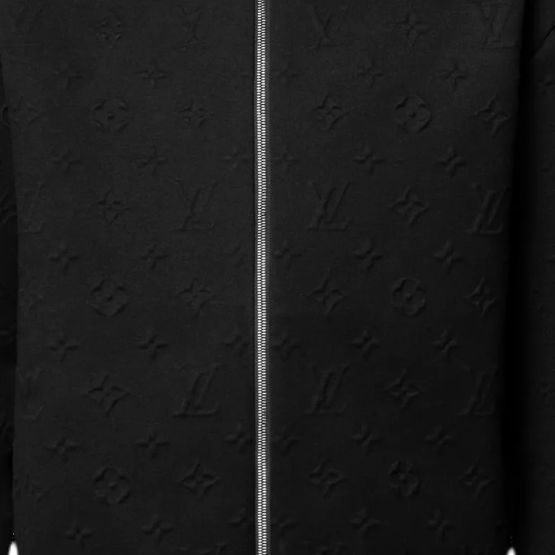 LOUIS VUITTON Embossed Monogram Jersey Tracksuit Top-1