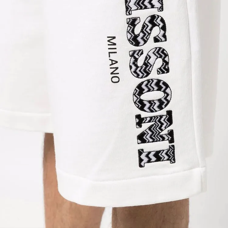 MISSONI Casual Shorts Men White-4
