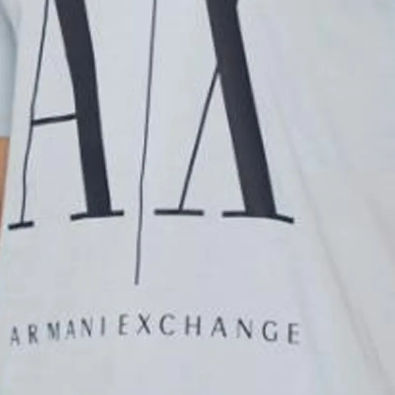 ARMANI EXCHANGEAE T Shirt Men Light Blue-4