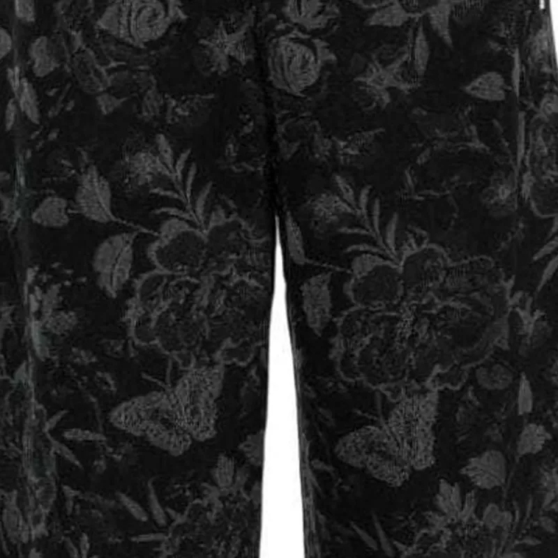 Blumarine Laser print Denim Trousers-5