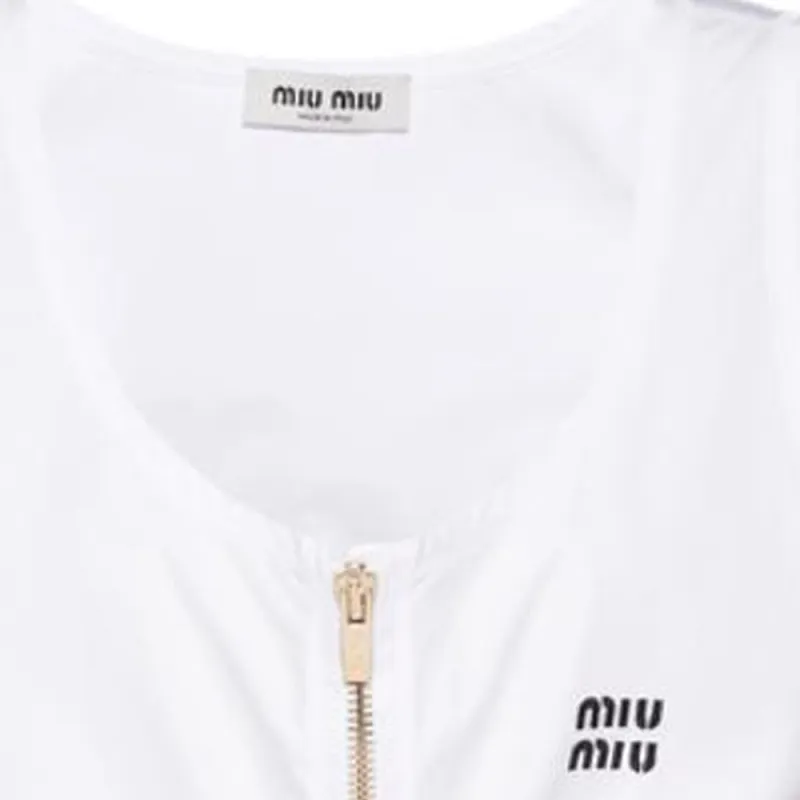 MIU MIU Regular T Shirt Women's White-4