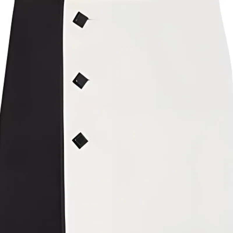 GUCCI Casual Long Skirts Women's Black White-4