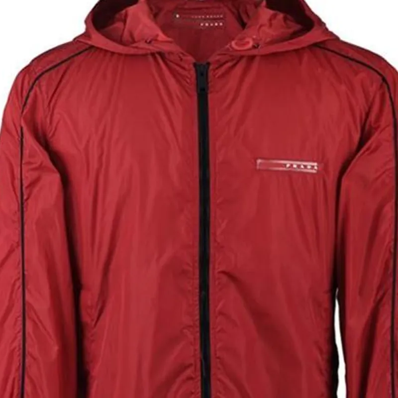 PRADA Jackets Men Red-6